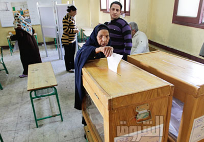 إقبال قبطى مسبوق Egyptian-elections-2