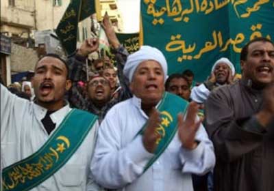مسيرة للقوى الصوفية الجامع الأزهر