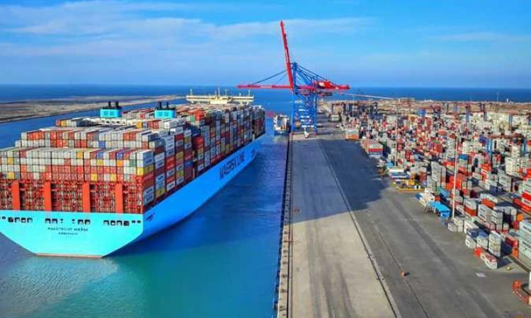تصدير 21 ألف طن بضائع متنوعة من ميناء دمياط