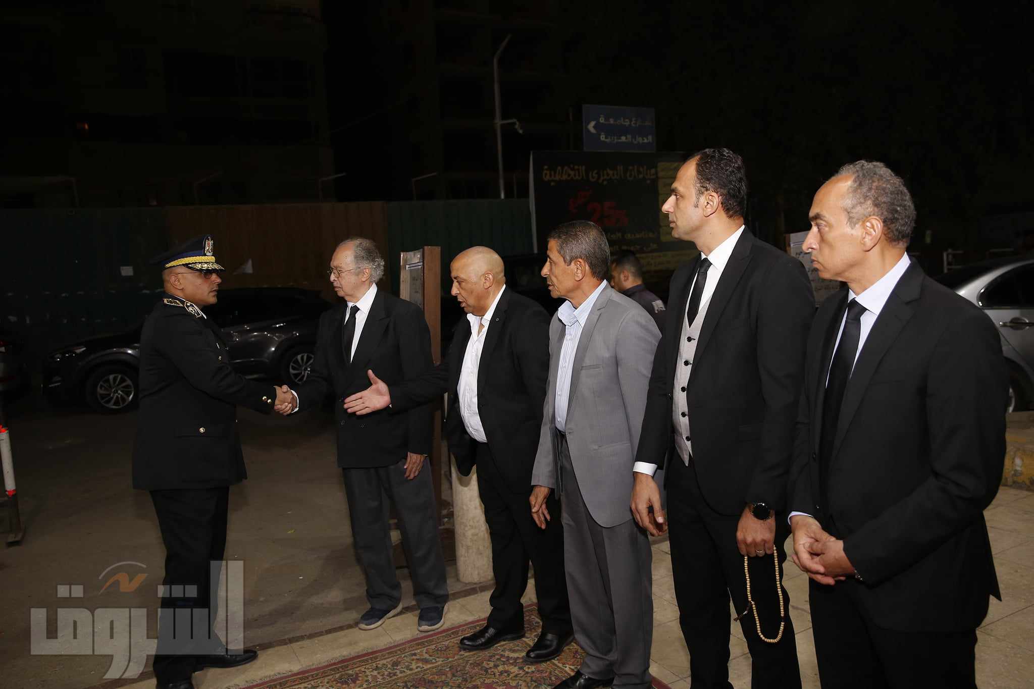 عزاء محمد عبدالجواد شيخ الصحفيين بمسجد الحامدية الشاذلية.. تصوير: مجدي إبراهيم