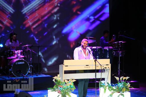 حفل عمر جاهين على مسرح نهاد صليحة بأكاديمية الفنون.. تصوير: رافي شاكر