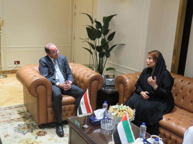 سفيرة الإمارات: نستهدف إقامة مشروعات استثمارية جديدة بمصر بأدوات تمويل مختلفة ومتنوعة