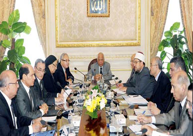 مجلس الوزراء برئاسة حازم الببلاوي