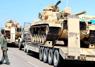 جماعات تكفيرية تخطط لاستهداف قوات الجيش والشرطة فى سيناء