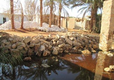 المياة الجوفية بقرية فارس بأسوان