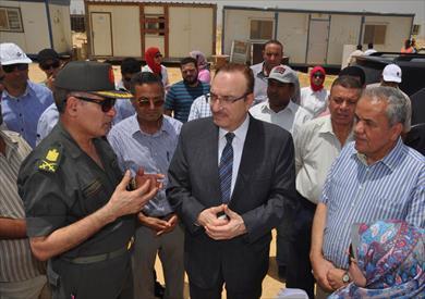 محافظ بني سويف يتابع تنفيذ محطة محولات الكهرباء بالمنطقة الصناعية بشرق النيل