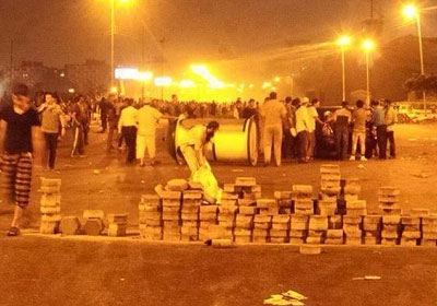 المستشفى الميداني بـ«رابعة» يطالب بفتح تحقيق دولي حول أحداث «طريق النصر» 1 All Nasr Rd 84 741