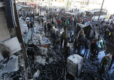 دمشق تعتبر التفجيرات دليلا على ارتباط المعارضة بالإرهاب.