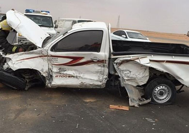 مصرع شخص وإصابة 6 آخرين في حادث تصادم سيارة ملاكي مع ربع نقل بجنوب سيناء -  بوابة الشروق - نسخة الموبايل