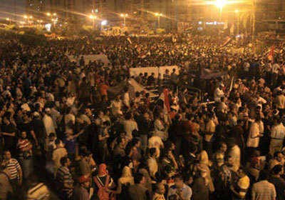 rally for supporters of Morsi