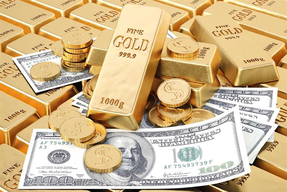 Global gold prices rise with the decline of the dollar