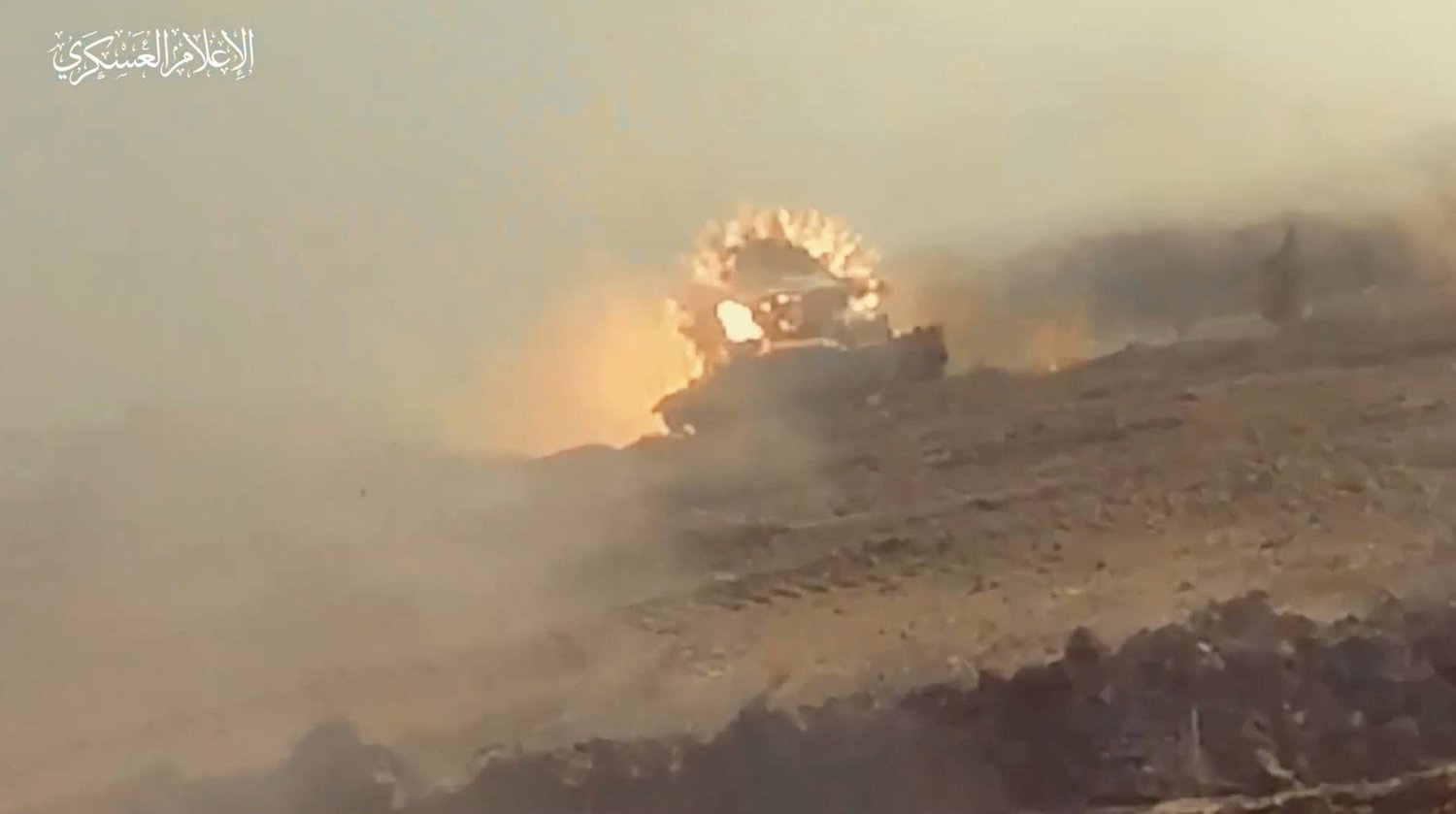 القسام تعلن تدمير 3 دبابات إسرائيلية بقذائف الياسين 105 - بوابة الشروق -  نسخة الموبايل