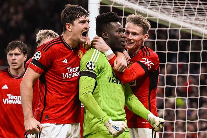 Manchester United Manager Eric Ten Hag Praises Goalkeeper Andre Onana’s Performance in Champions League Victory