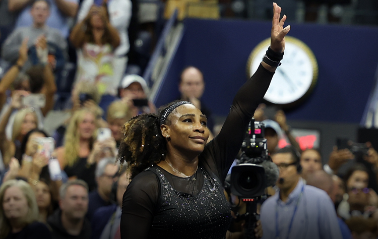 Serena Williams bursts into tears at the US Open